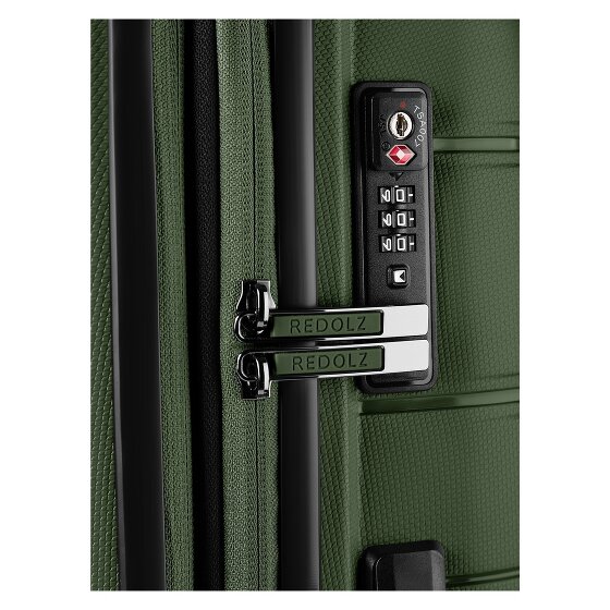 Redolz Essentials 11 4 roues Set de valises 3 pièces avec soufflet d'extension