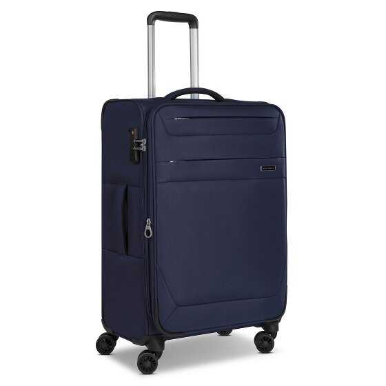 Worldpack Chicago 4 roulettes Trolley M 67 cm avec soufflet d'extension