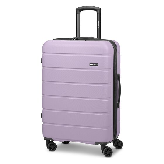 Saxoline Miami 4 roulettes Trolley M 65 cm avec soufflet d'extension