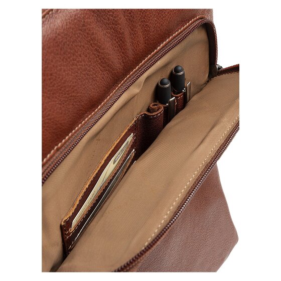 The Chesterfield Brand Rosverra Daypack Cuir véritable 33 cm Compartiment ordinateur