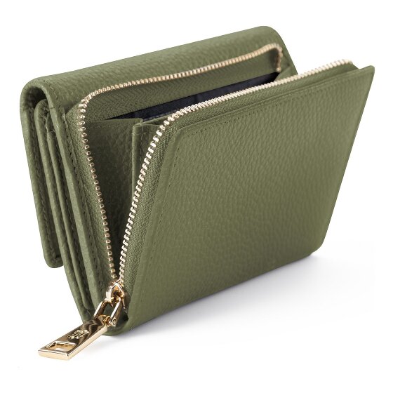 Lazarotti Bologna Leather XL Porte-monnaie avec compartiment zip-around Cuir 14 cm