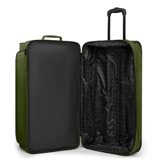 Redolz Sac de voyage Duffle Essentials à 2 roues, 70 cm de long, avec soufflet d'extension
