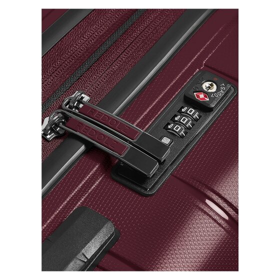 Redolz Essentials 11 4 roulettes Trolley 76 cm avec soufflet d'extension
