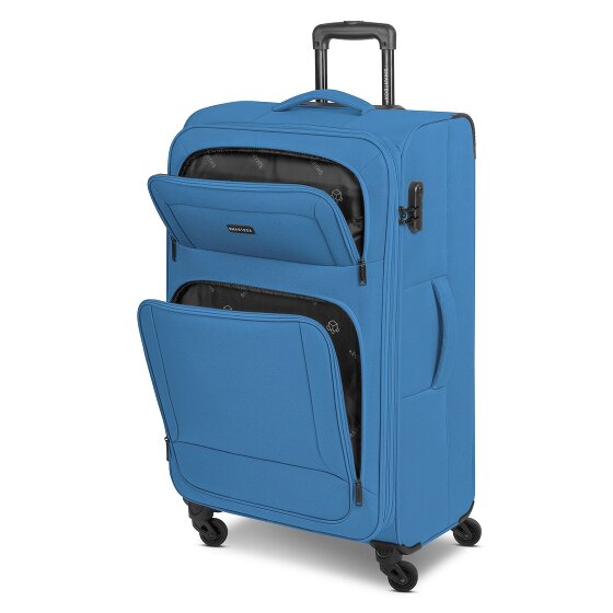 Smartbox Edition 04 4 roulettes Trolley 78 cm avec soufflet d'extension
