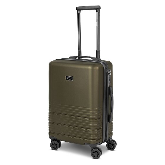 camel active Hanoi 4 roulettes Trolley de cabine S 55 cm avec soufflet d'extension