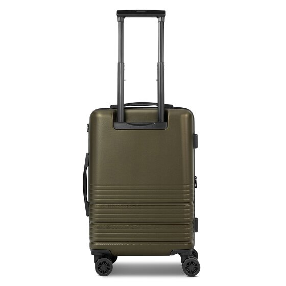 camel active Hanoi 4 roulettes Trolley de cabine S 55 cm avec soufflet d'extension