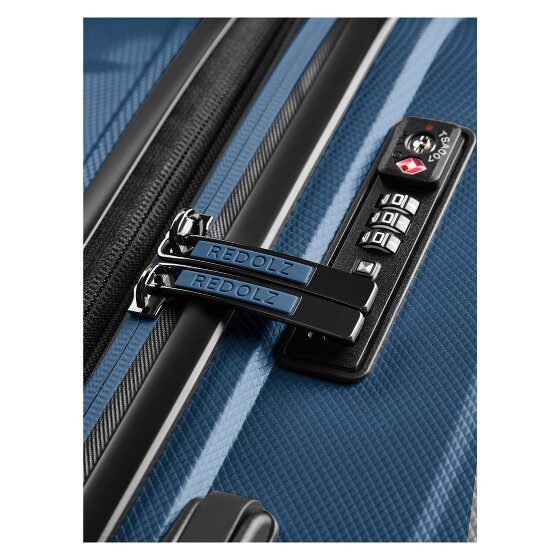 Redolz Essentials 14 Set de valises à 4 roulettes 2 pcs. compartiment pour ordinateur portable avec soufflet d'extension