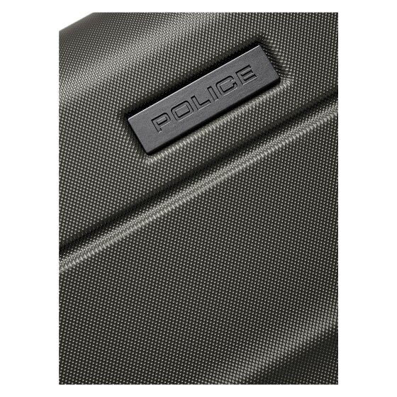 Police London 4 roues Valise cabine 74 cm avec soufflet d'extension