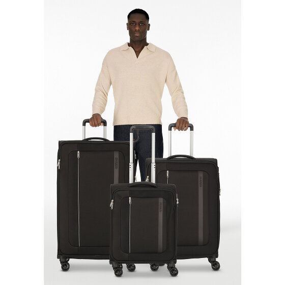 American Tourister Blazing Ride 4 roulettes Set de valises 3 pièces avec soufflet d'extension
