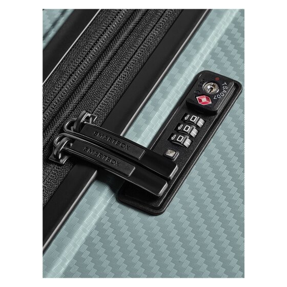 Smartbox Edition 01 4 roulettes Trolley 76 cm avec soufflet d'extension