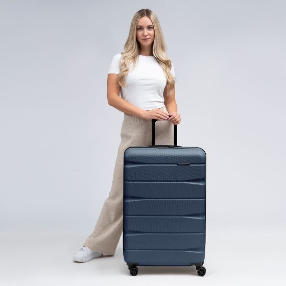 Franky Munich 4.0 4 roulettes Trolley L 76 cm avec soufflet d'extension