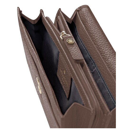 Lazarotti Bologna Leather Porte-monnaie Cuir véritable 19 cm