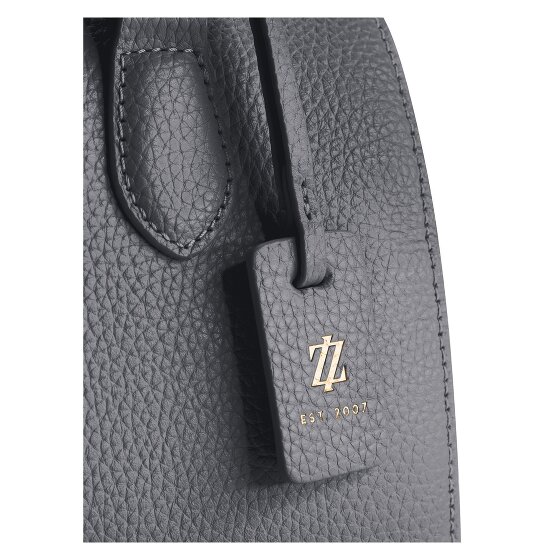 Lazarotti Sac bowling en cuir de Bologne, sac à main, sac à bandoulière, Cuir, 26 cm
