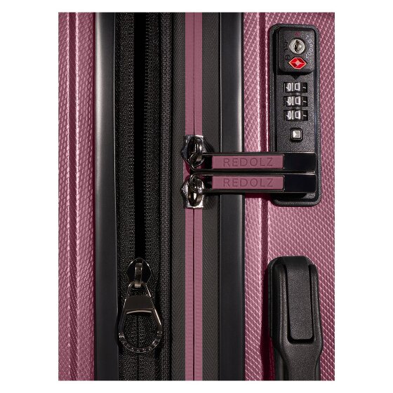 Redolz Essentials 14 Set de valises à 4 roulettes 2 pcs. compartiment pour ordinateur portable avec soufflet d'extension