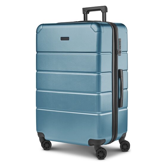 Police Dublin 4 roues Valise cabine L 75 cm avec soufflet d'extension