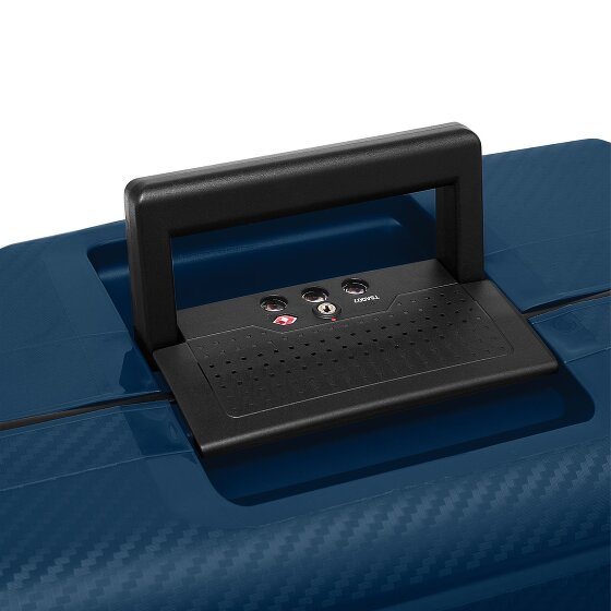 Redolz Essentials 15 Set de valises à 4 roulettes 3 pièces avec fermeture à trois points