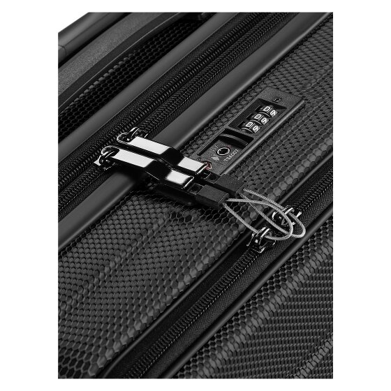 Franky Munich 4.0 4 roues Valise cabine 55 cm Compartiment ordinateur avec soufflet d'extension