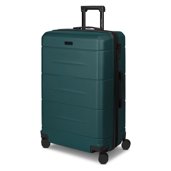 Police London 4 roues Valise cabine 74 cm avec soufflet d'extension