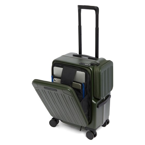 Piquadro PQ-Light 4 roues Valise cabine 55 cm Compartiment ordinateur