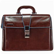 Piquadro Blue Sqare Mallette de médecin en cuir 36 cm Foto du produit