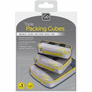 Go Travel Packing Cubes Set de sacs de rangement 3pcs. Foto du produit