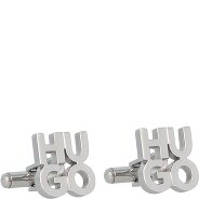 Hugo Boutons de manchette E-Stacked en acier inoxydable 1,5 cm Foto du produit