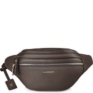 Lazarotti Sac banane en cuir « Bologna » à double fermeture éclair, à porter en bandoulière, 25 cm Foto du produit