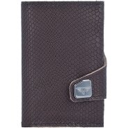 Tru Virtu Click & Slide Porte-cartes de crédit Porte-monnaie RFID en cuir 6,5 cm Foto du produit