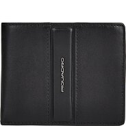 Piquadro Victor Porte-monnaie Protection RFID Cuir véritable 11 cm Foto du produit