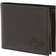 oxmox Leather Porte-monnaie Protection RFID Cuir véritable 10 cm Foto du produit