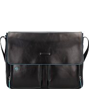 Piquadro Blue Square Messenger en cuir 37 cm Compartiment pour ordinateur portable Foto du produit