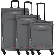 American Tourister Street Roll 4 roulettes Set de valises 3 pièces avec soufflet d'extension Foto du produit