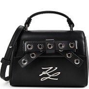 Karl Lagerfeld Autograph Mini sac à main Cuir véritable 15 cm Foto du produit