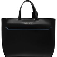Piquadro Blue Square Sac de shopper Cuir 40 cm Foto du produit