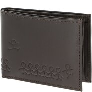 oxmox Leather Porte-monnaie Protection RFID Cuir véritable 11 cm Foto du produit