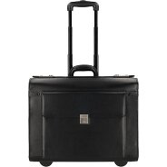 Dermata 2 roulettes Trolley pilote Cuir 39 cm Foto du produit