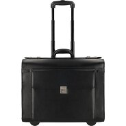 Dermata 2 roulettes Trolley pilote Cuir 39 cm Foto du produit
