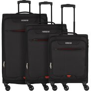 American Tourister Street Roll 4 roulettes Set de valises 3 pièces avec soufflet d'extension Foto du produit