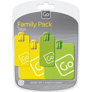 Go Travel Set d'étiquettes d'adresse 4 pcs. Foto du produit