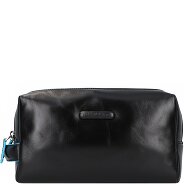 Piquadro Blue Square Trousse de toilette Cuir véritable 25 cm Foto du produit