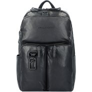 Piquadro Harper sac à dos en cuir 48 cm compartiment pour ordinateur portable Foto du produit