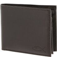 oxmox Leather Porte-monnaie Protection RFID Cuir véritable 10 cm Foto du produit