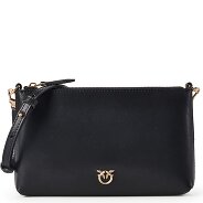 PINKO Flat Horizontal Mini Sac pochette Cuir véritable 19.5 cm Foto du produit