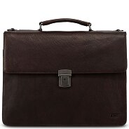 Jost Glasgow Attaché-case Protection RFID Cuir véritable 40 cm Compartiment ordinateur Foto du produit
