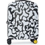 Mandarina Duck Logoduck + Moire 4 roulettes Trolley de cabine 55 cm avec soufflet d'extension Foto du produit