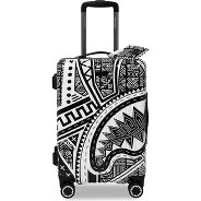 Sprayground Printed Zipper Shark AI Journey to the Mind 4 roulettes Trolley de cabine 55 cm Foto du produit