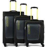 American Tourister Aktivus 4 roulettes Set de valises 3 pièces avec soufflet d'extension Foto du produit
