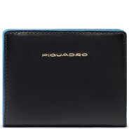 Piquadro Blue Square Porte-monnaie Protection RFID Cuir véritable 11 cm Foto du produit
