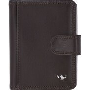 Golden Head Polo Étui pour cartes de crédit Protection RFID Cuir véritable 8 cm Foto du produit