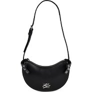 Karl Lagerfeld Autograph Sac à bandoulière Cuir véritable 26 cm Foto du produit